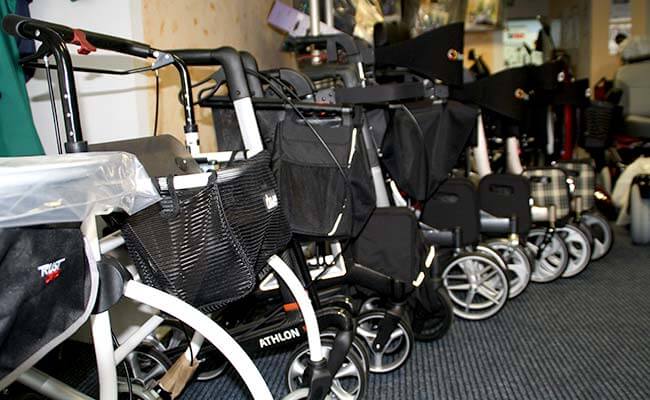 Ausstellung Sorglos Mobile in Datteln Rollatoren